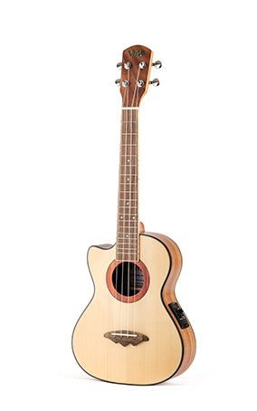 VTAB CS-T50L Solid Spruce Cutaway Tenor Ukulele (Left-handed)