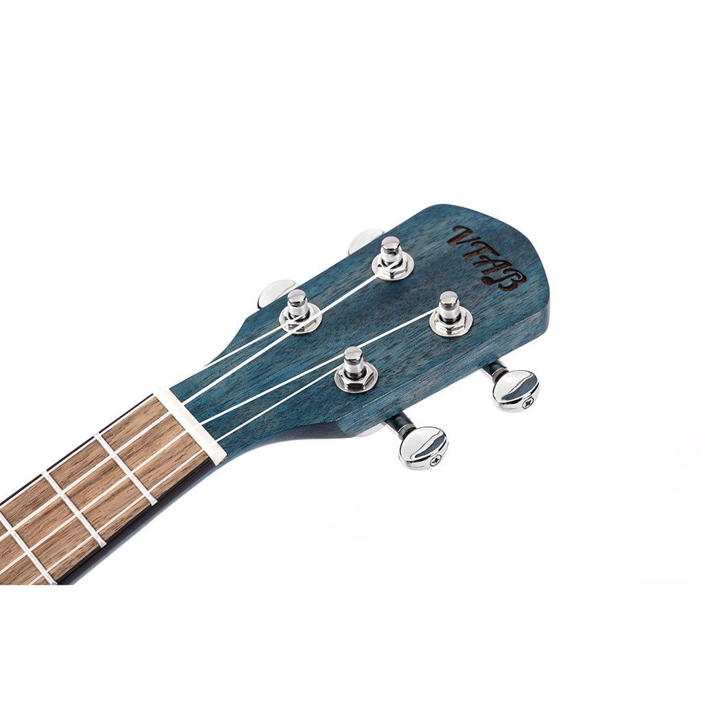 VTAB EL-55 Mahogany Concert Ukulele Series Blue