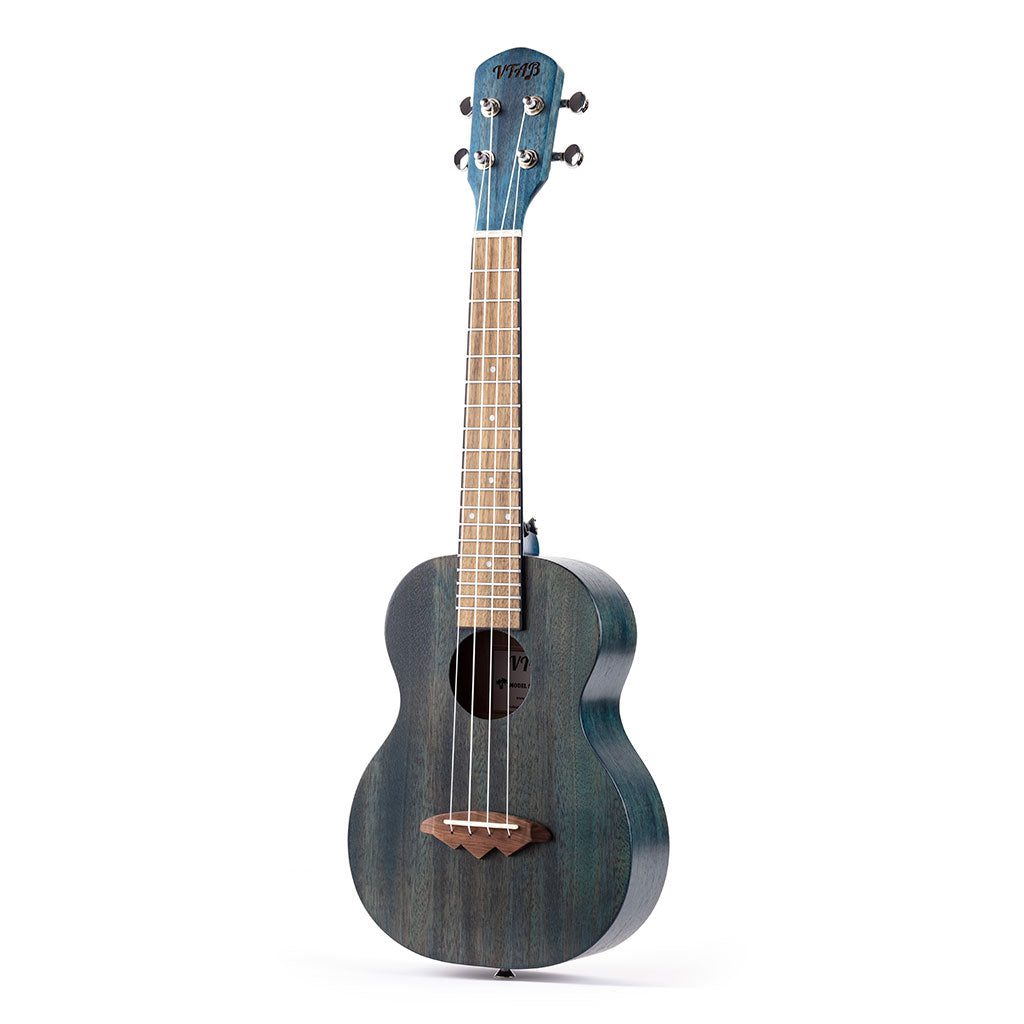 VTAB EL-55 Mahogany Concert Ukulele Series Blue