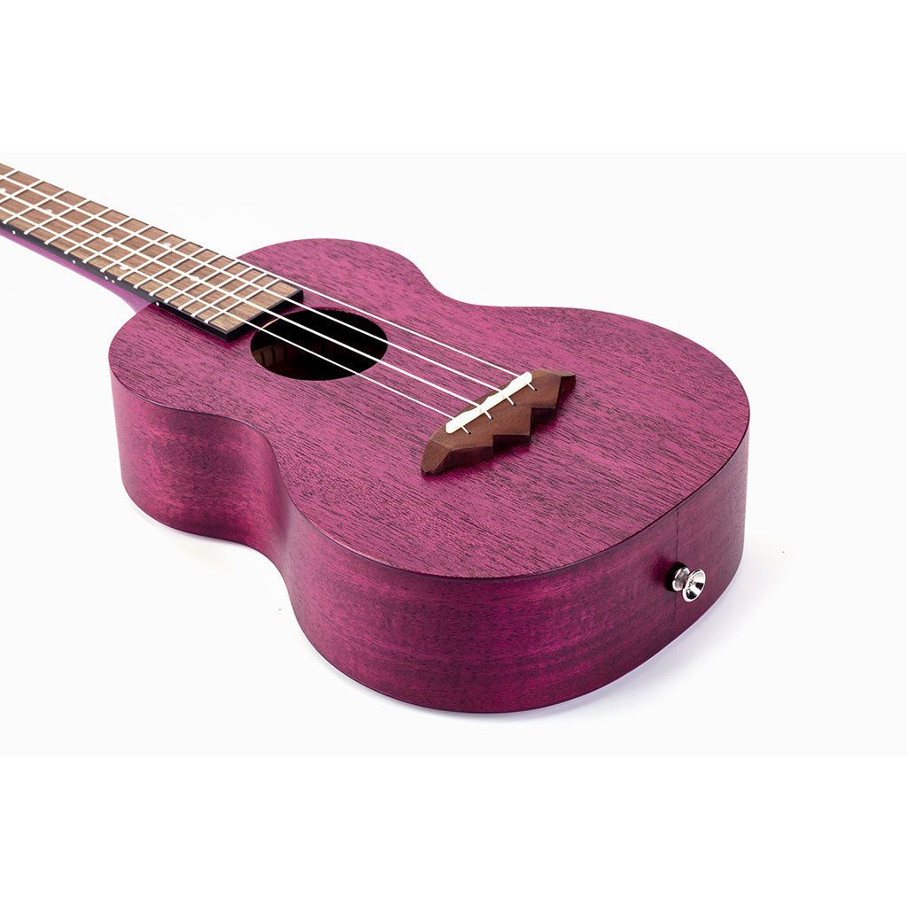 VTAB EL-55 Mahogany Concert Ukulele Series Red