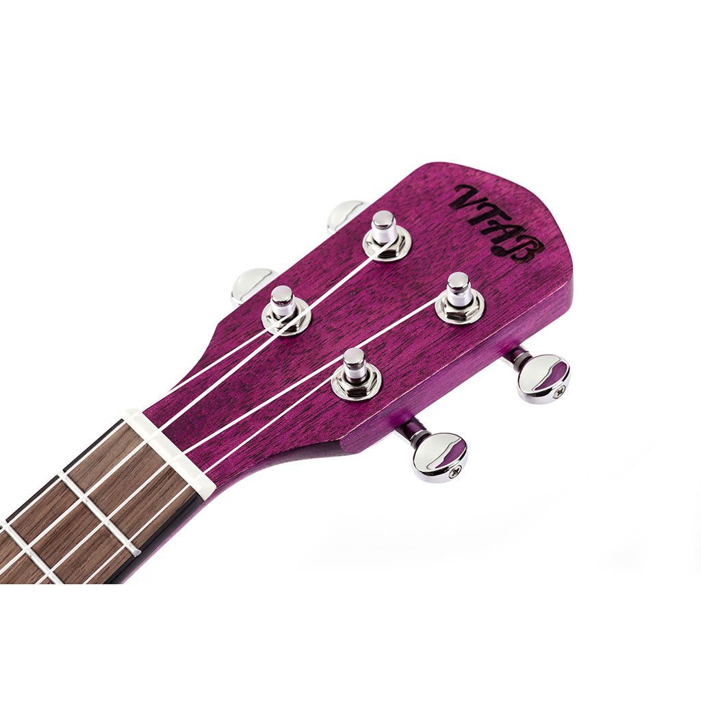 VTAB EL-55 Mahogany Concert Ukulele Series Red