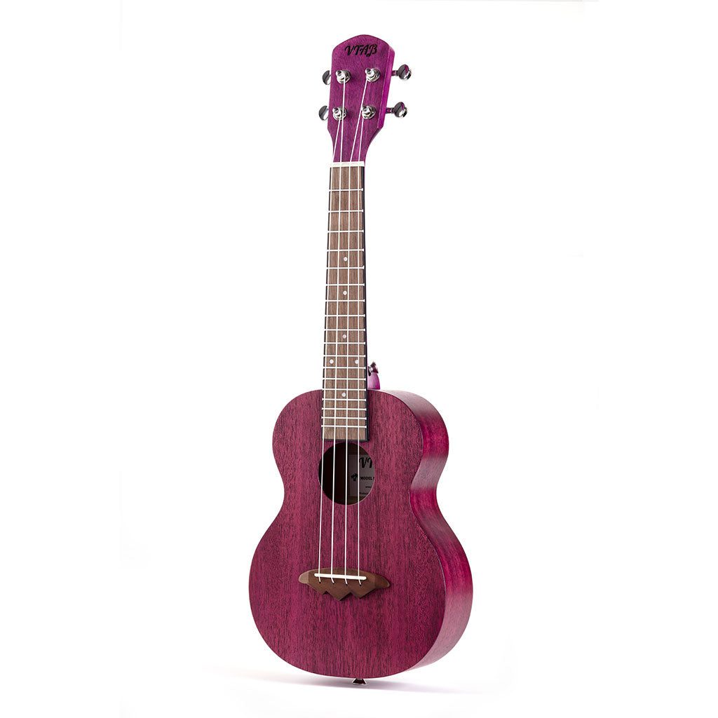 VTAB EL-55 Mahogany Concert Ukulele Series Red