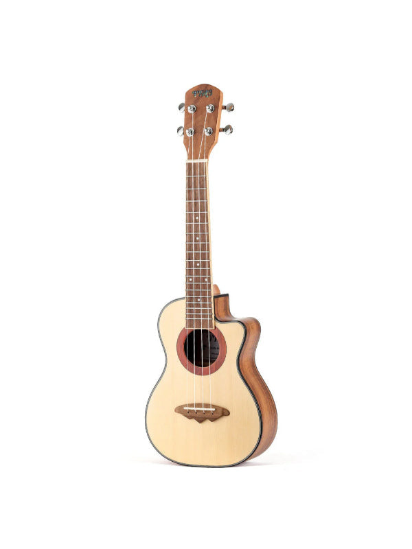 VTAB CS-C50R Solid Spruce Cutaway Ukulele (Right-handed)