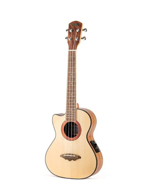 VTAB CS-T50L Solid Spruce Cutaway Tenor Ukulele (Left-handed)