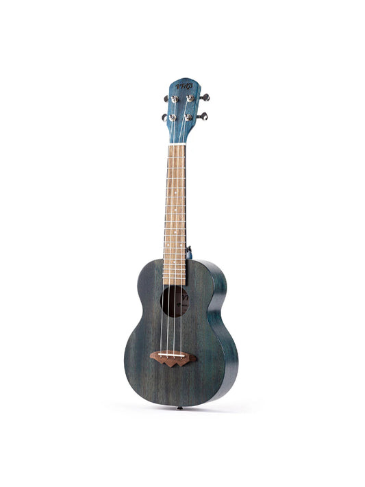 VTAB EL-55 Mahogany Concert Ukulele Series Blue