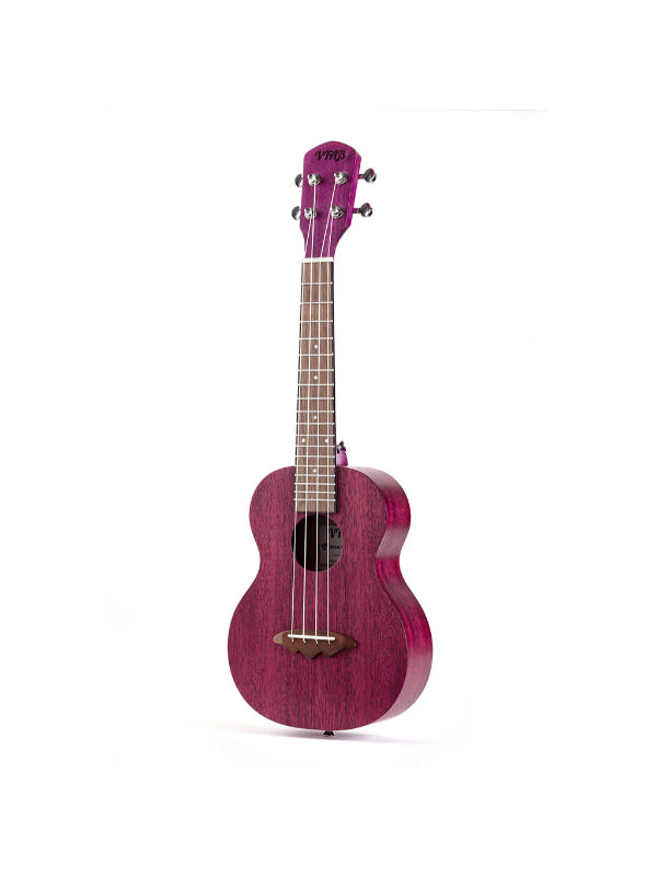 VTAB EL-55 Mahogany Concert Ukulele Series Red