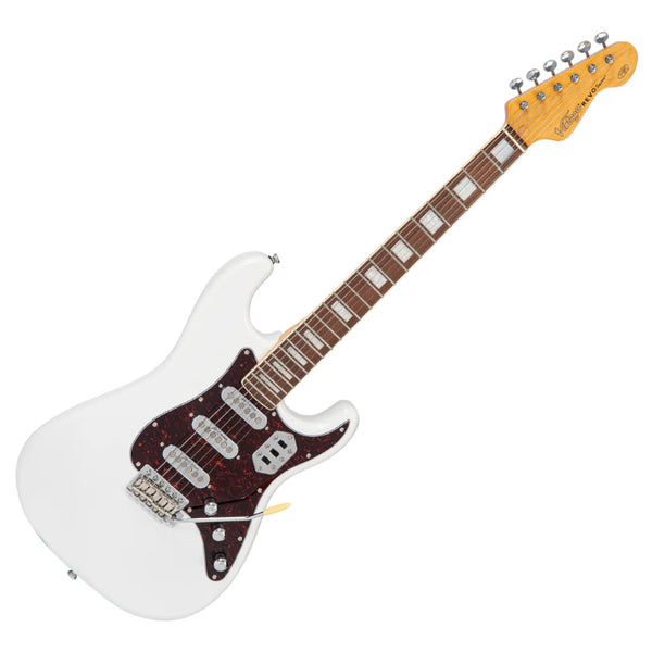 Vintage REVO Series 'Deluxe' Guitar ~ Arctic White