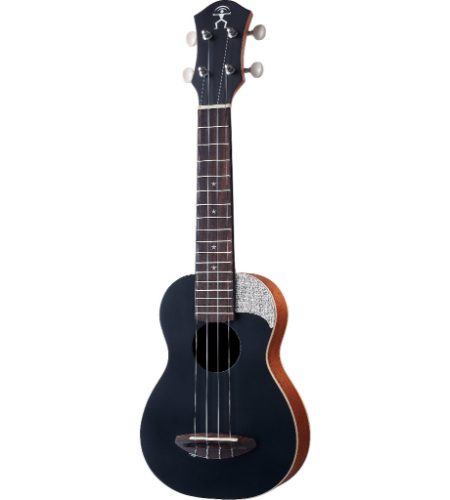 aNueNue US10-BB U COLOUR SOPRANO UKULELE - BLACK BEAUTY