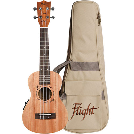 Flight DUC523CEQ Concert Electro Acoustic Ukulele