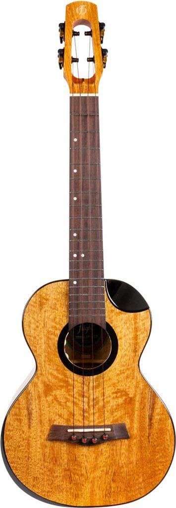 Flight Fireball Tenor Electro Ukulele - All Solid Mango