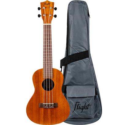 Flight NUC250 Concert Ukulele Acacia