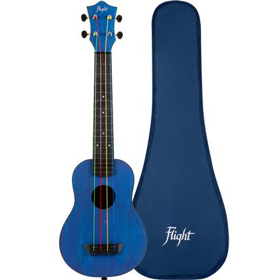 Flight TUSL Long Neck Soprano Travel Ukulele Kidz