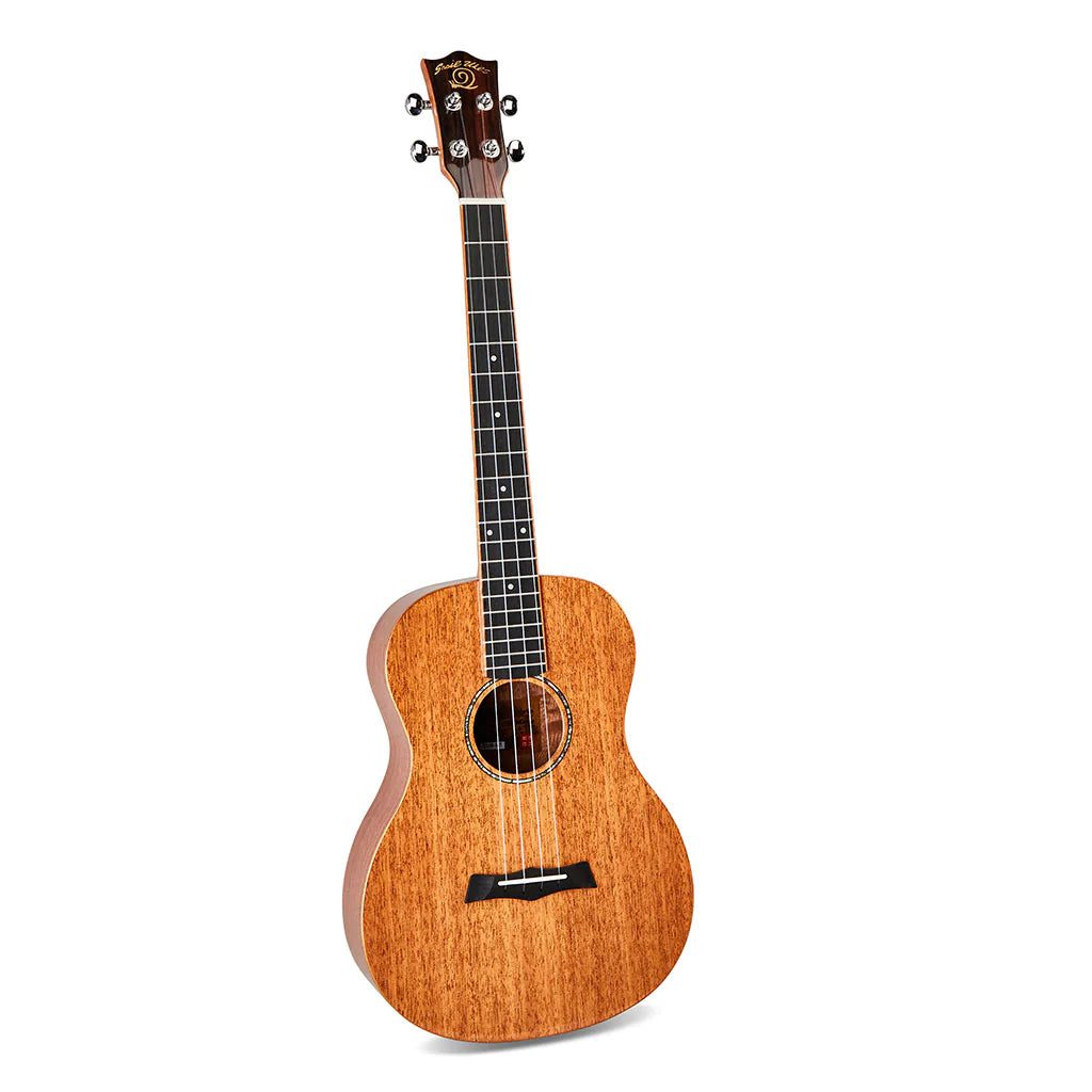 Snail SUB-M1 EQ Gloss Mahogany Electro Baritone Ukulele - GCEA Tuning