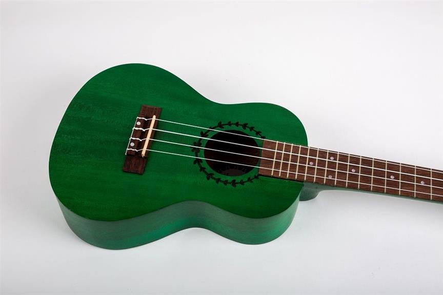 Bumblebee BUC23 Concert Ukulele Green