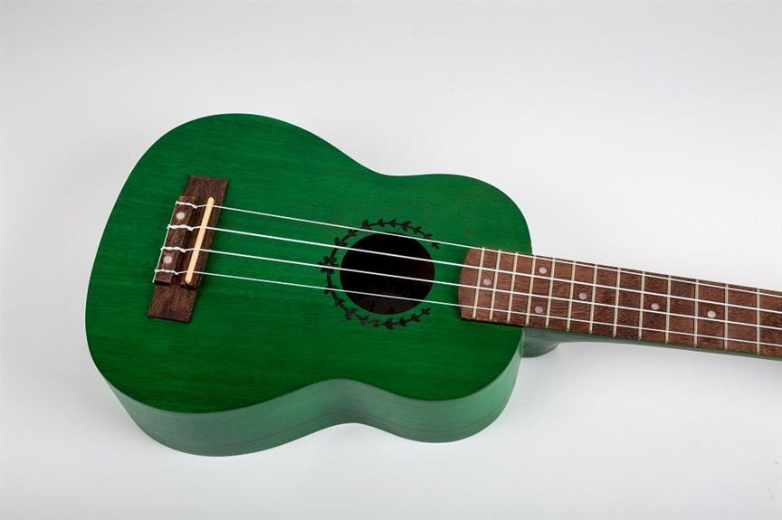 Bumblebee BUS23 Soprano Ukulele Natural Green