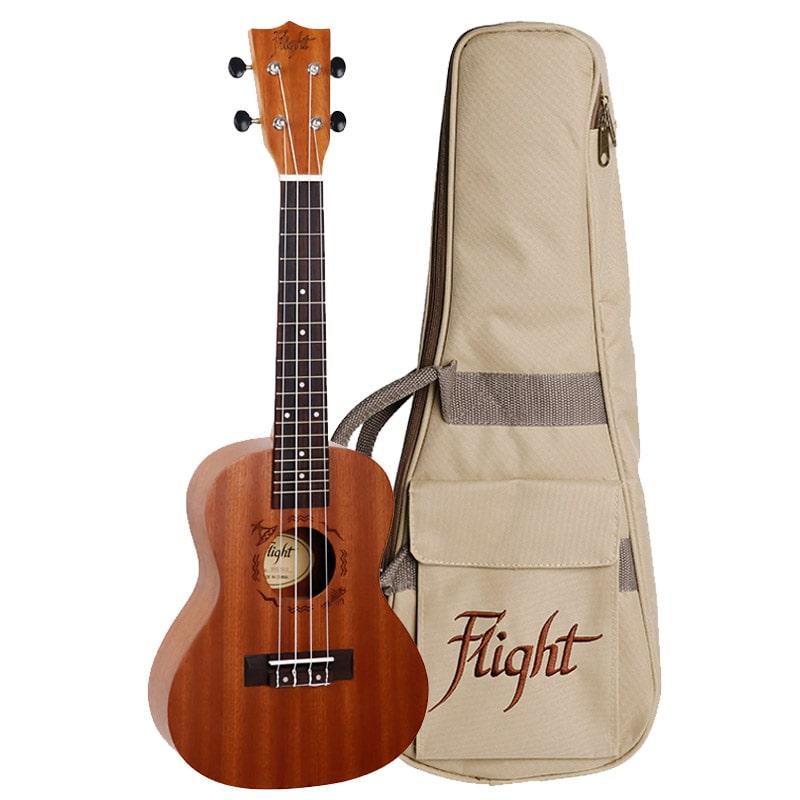 Flight NUC310 Concert Ukulele Sapele with Bag