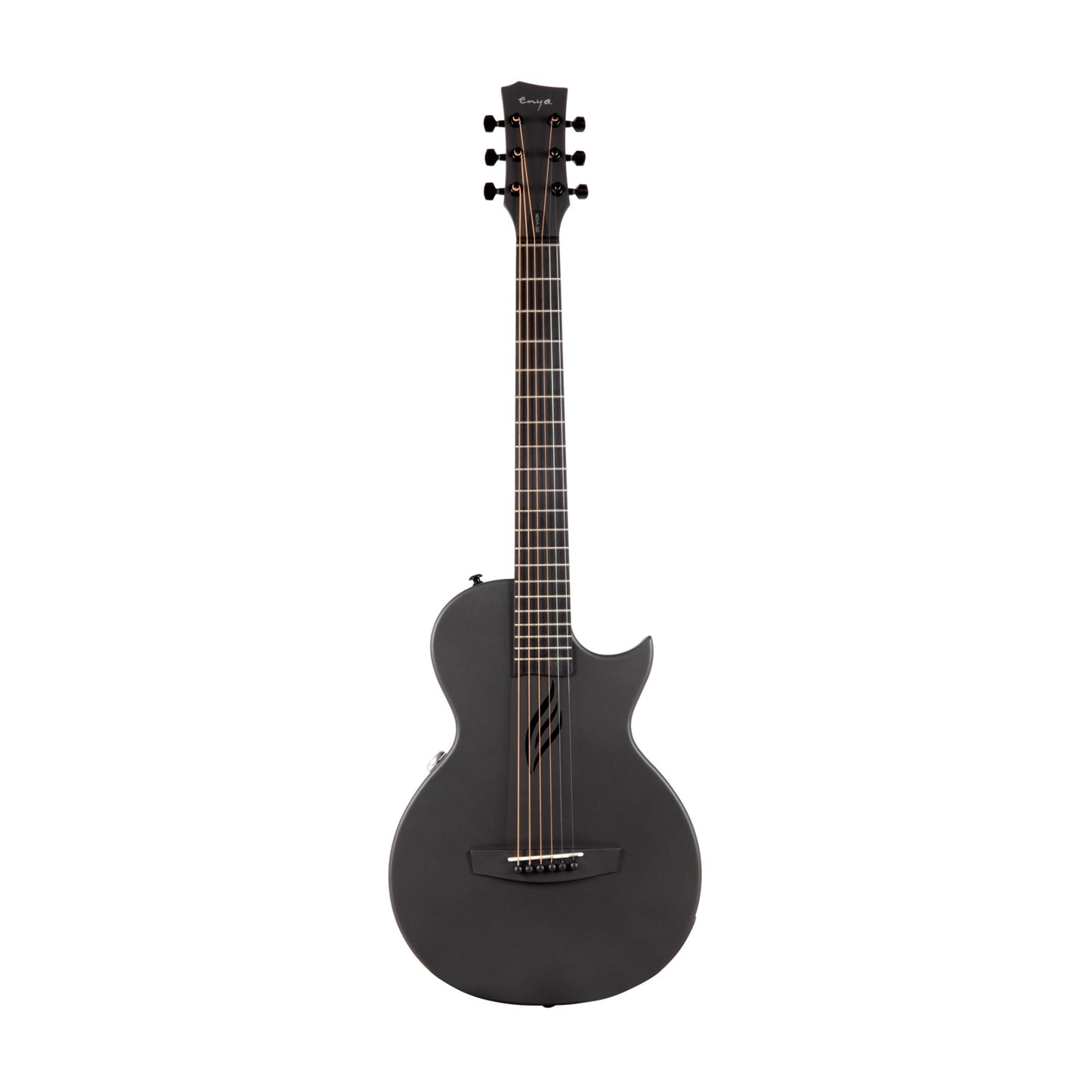 Enya Nova Go Carbon Fiber Acoustic Guitar Black