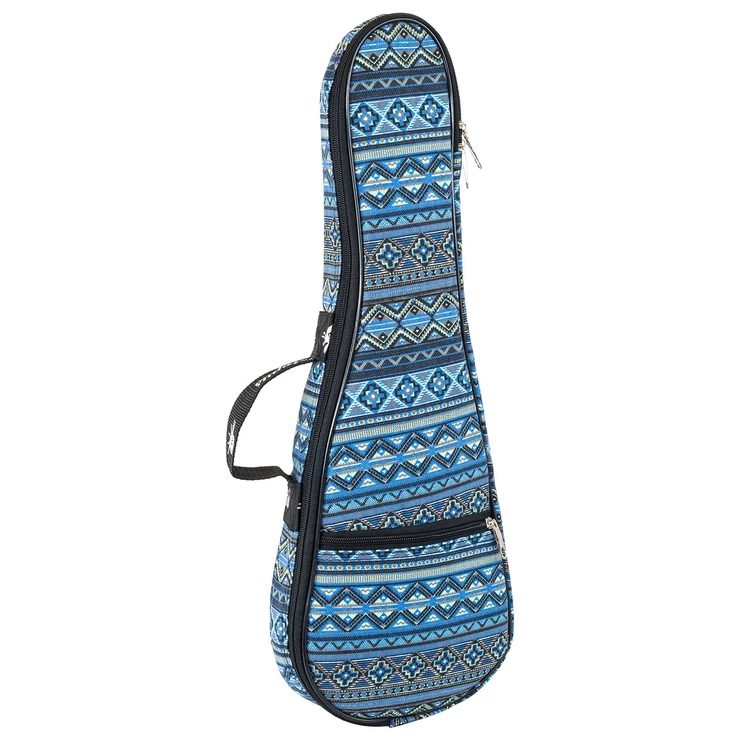 Octopus soprano ukulele bag ~ Aztec blue