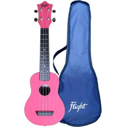 Flight TUS35 ABS Travel Ukulele Pink