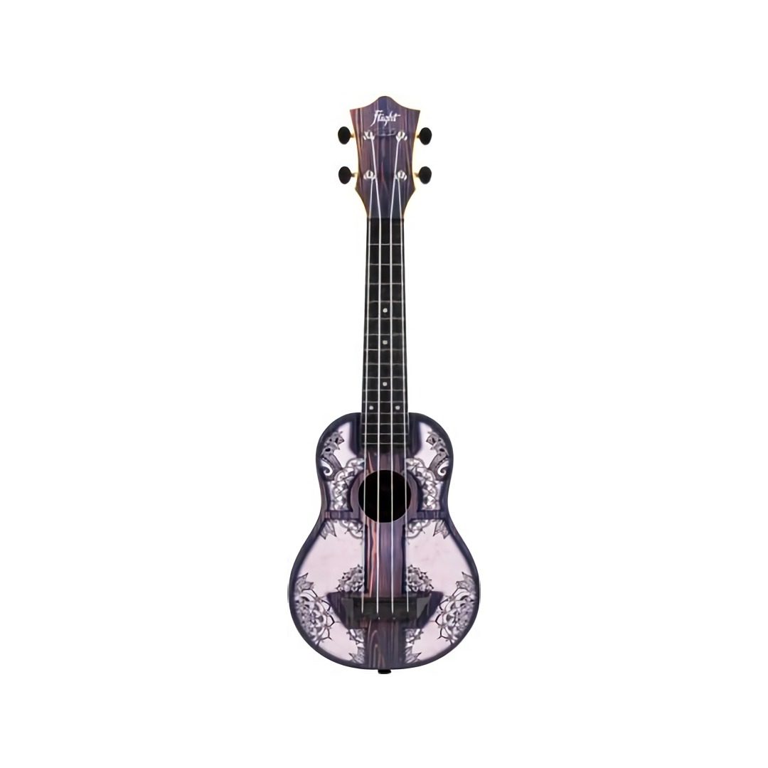 TUS40 Travel Ukulele Mandala Wood With Bag