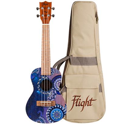 Flight AUC33 Art Concert Ukulele Stardust