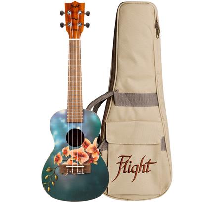 Flight AUC33 Art Concert Ukulele Orchid