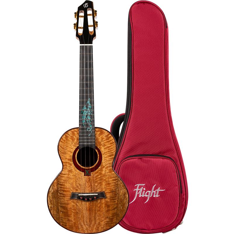 Flight A10 All Solid Tenor Ukulele Mango