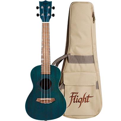 Flight Gemstone DUC380 Concert Ukulele - Topaz