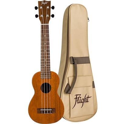 Flight LUS-5 Heritage Con Neck Soprano Ukulele