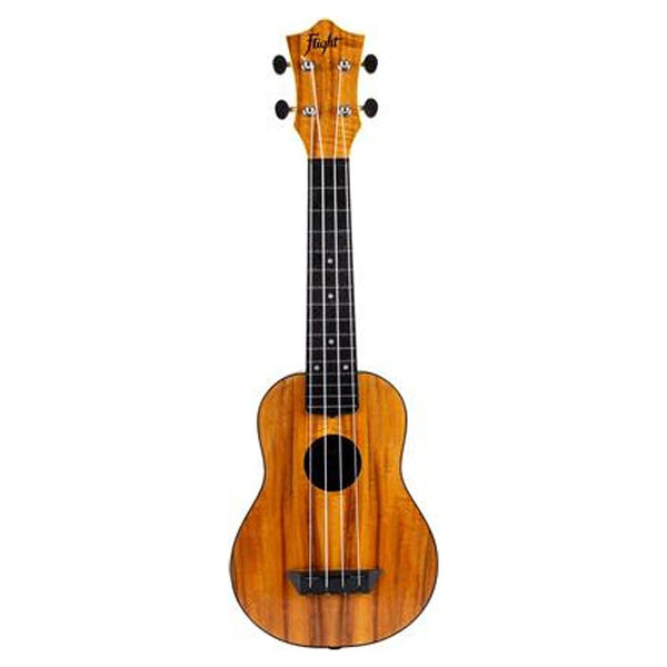 Flight TUS55 Travel Soprano Ukulele With Bag - Acacia