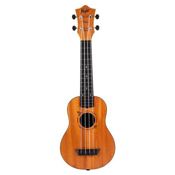 Flight TUS53 Travel Soprano Ukulele  - Mahogany