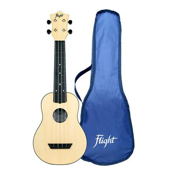 Flight TUS35 ABS Travel Soprano Ukulele  - Natural