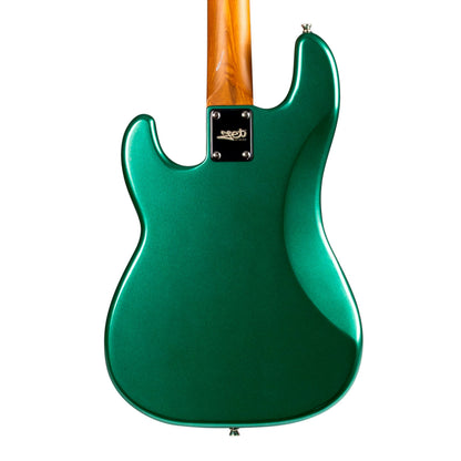 JET JPB300 Bass Guitar - Green - rear body detail