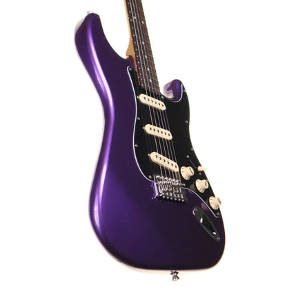 JET JS300 Plum electric guitar - product detail on white background