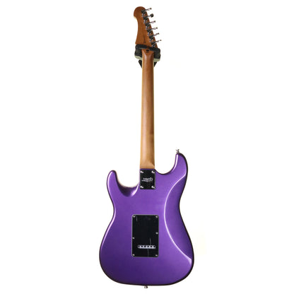JET JS300 Plum electric guitar - final product detail on white background