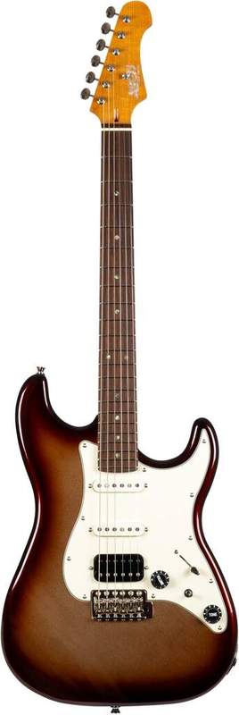 JET JS380 White Hot Rail Limited Edition electric guitar - alternate view