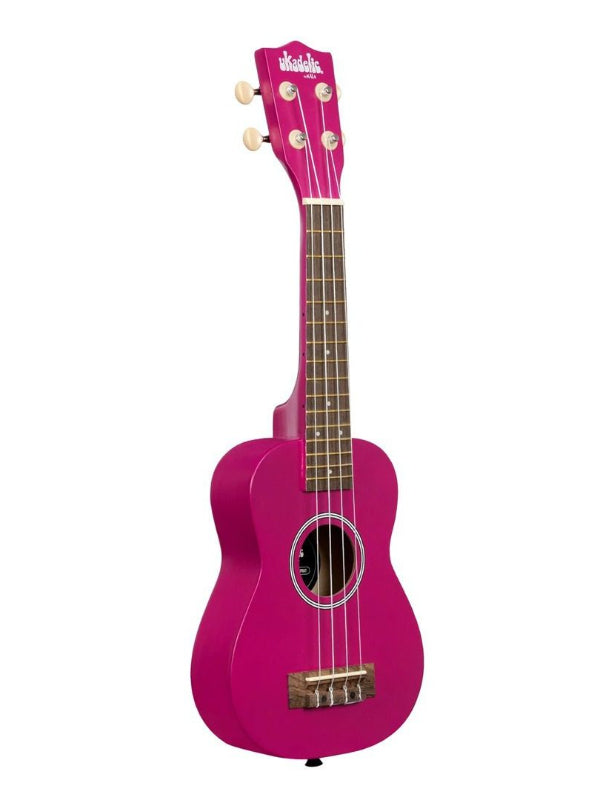 Kala DRAGONFRUIT Ukadelic Soprano Ukulele