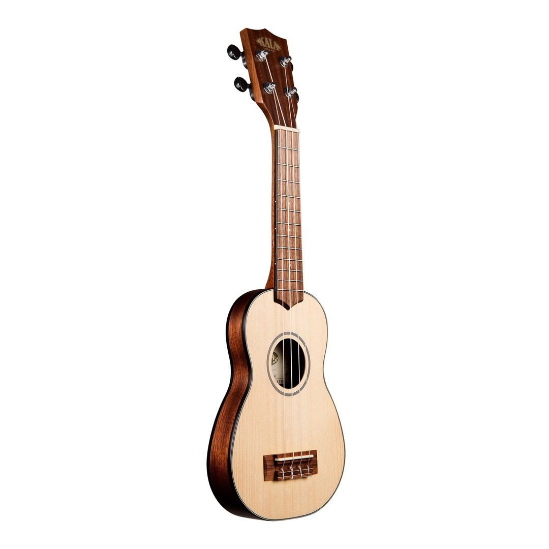 Kala Solid Spruce Travel Soprano Ukulele