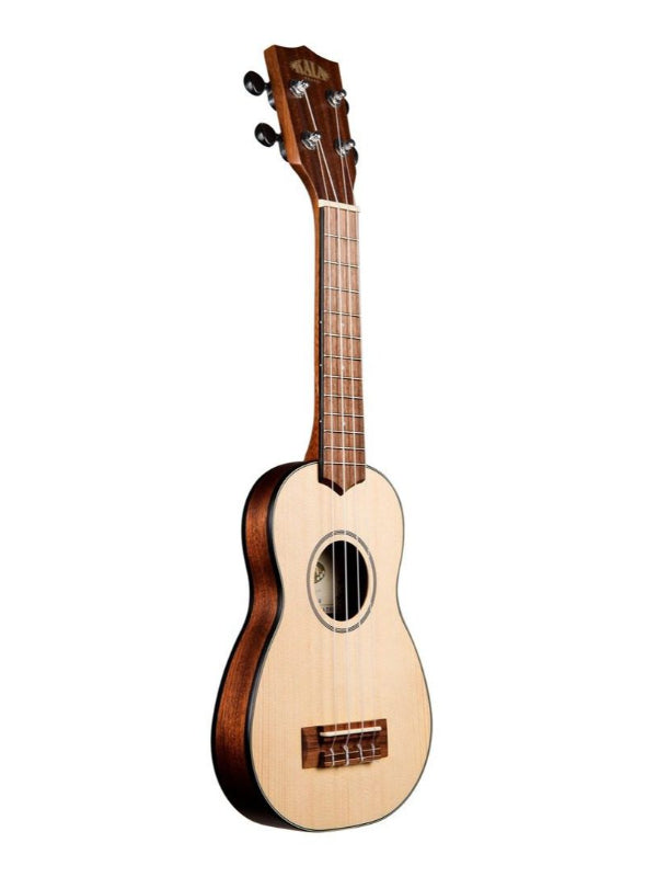 Kala KA-SSTU-S Solid Spruce Travel Soprano Ukulele