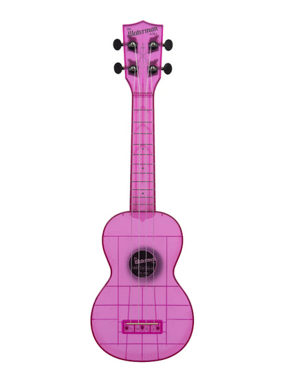 kala KA-WMT-PL-S Amethyst Purple Transparent Soprano Waterman Ukulele