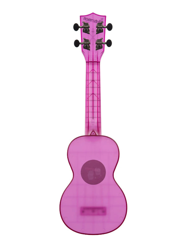 kala KA-WMT-PL-S Amethyst Purple Transparent Soprano Waterman Ukulele