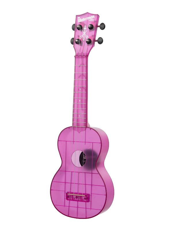 kala KA-WMT-PL-S Amethyst Purple Transparent Soprano Waterman Ukulele