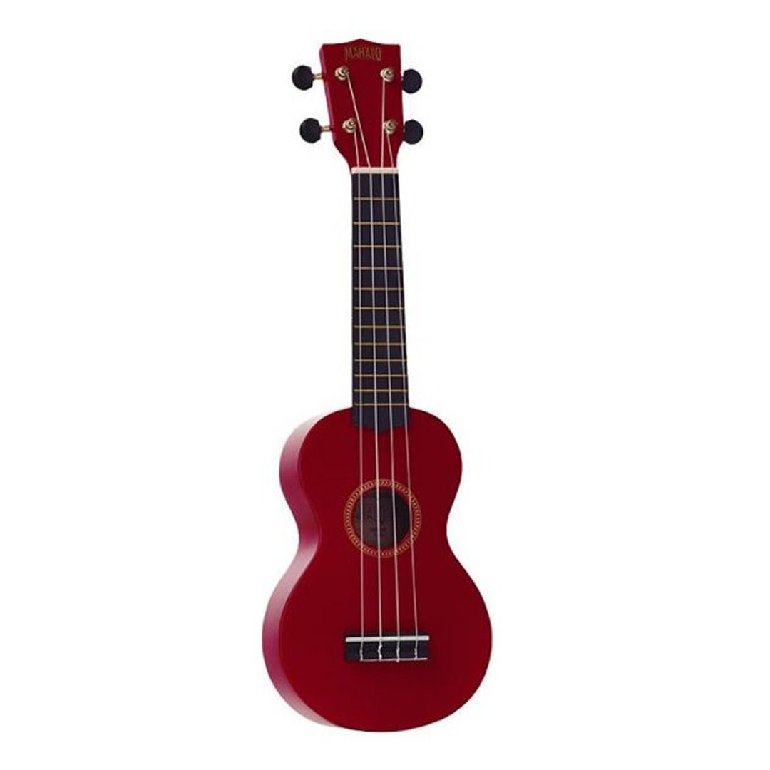 Mahalo Rainbow soprano ukulele Red