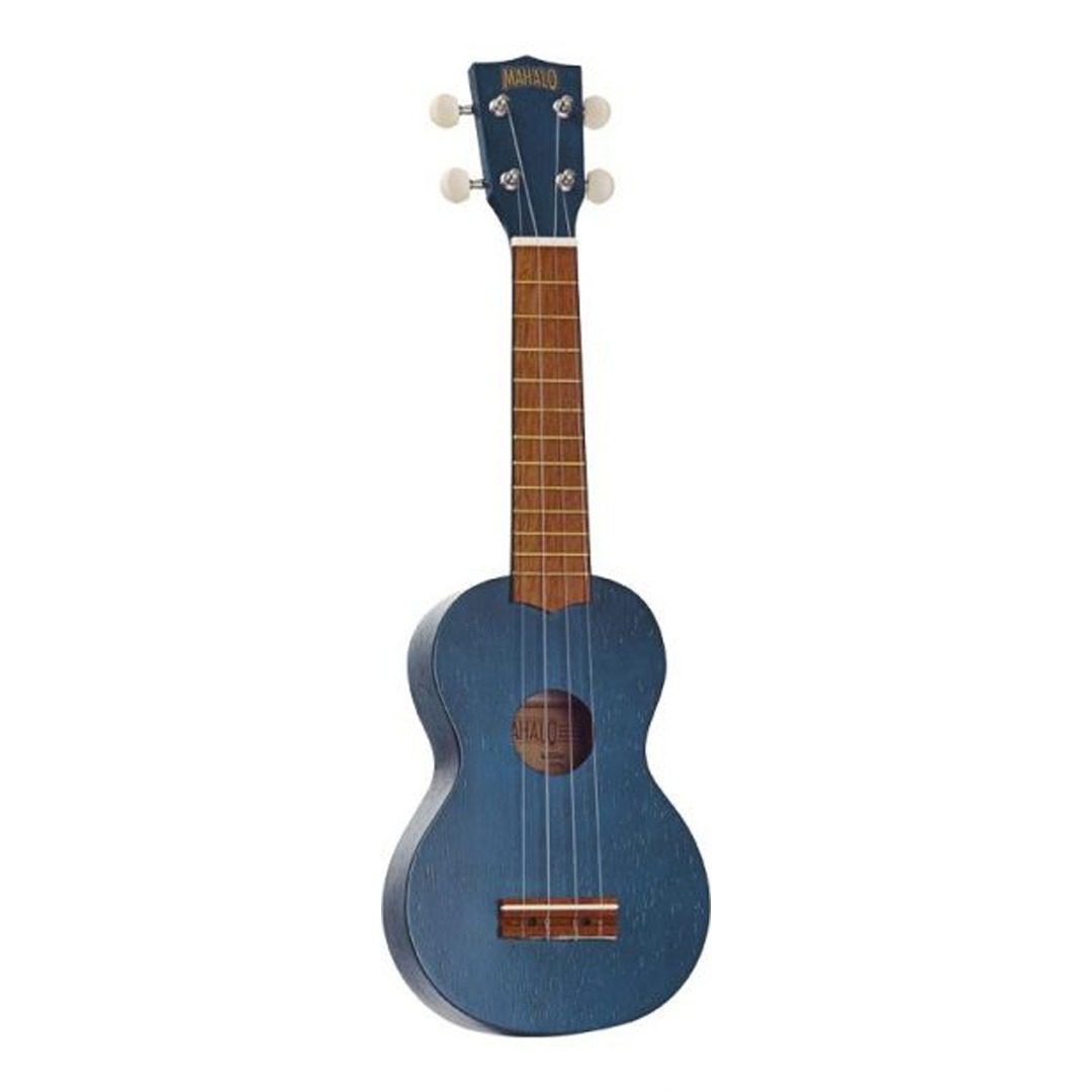 Mahalo Kahiko soprano ukulele Blue