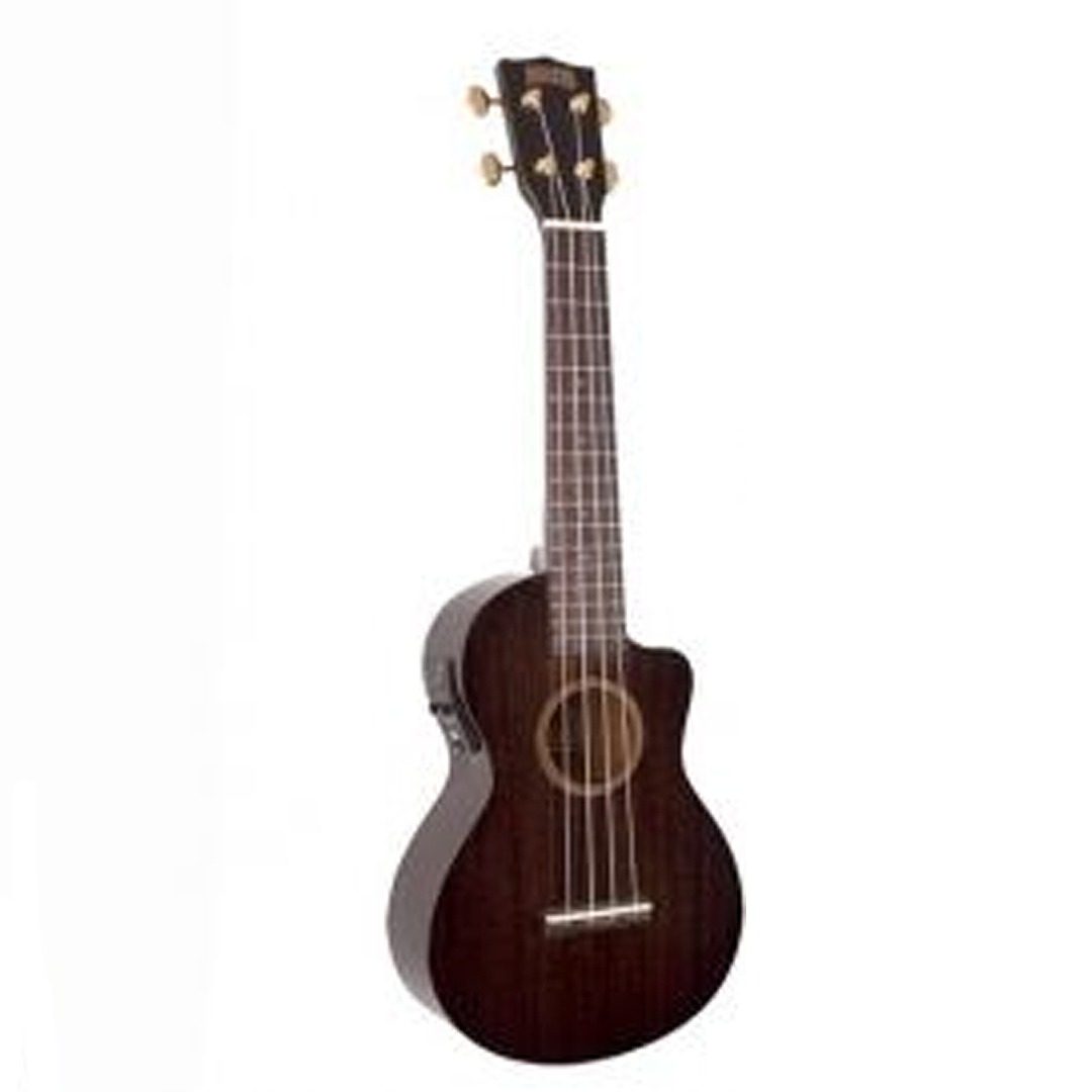 Mahalo Hano electro concert ukulele Black