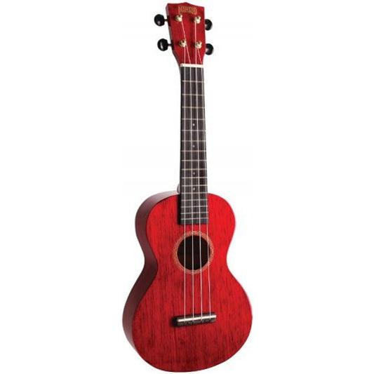 Mahalo Hano concert ukulele Red