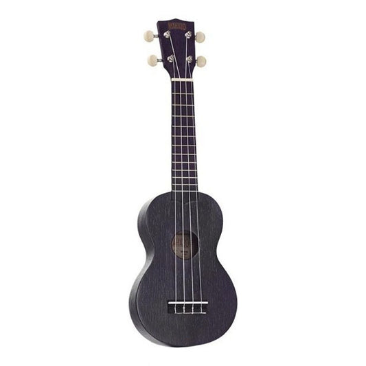 Mahalo Kahiko Plus soprano ukulele Black Wide Neck