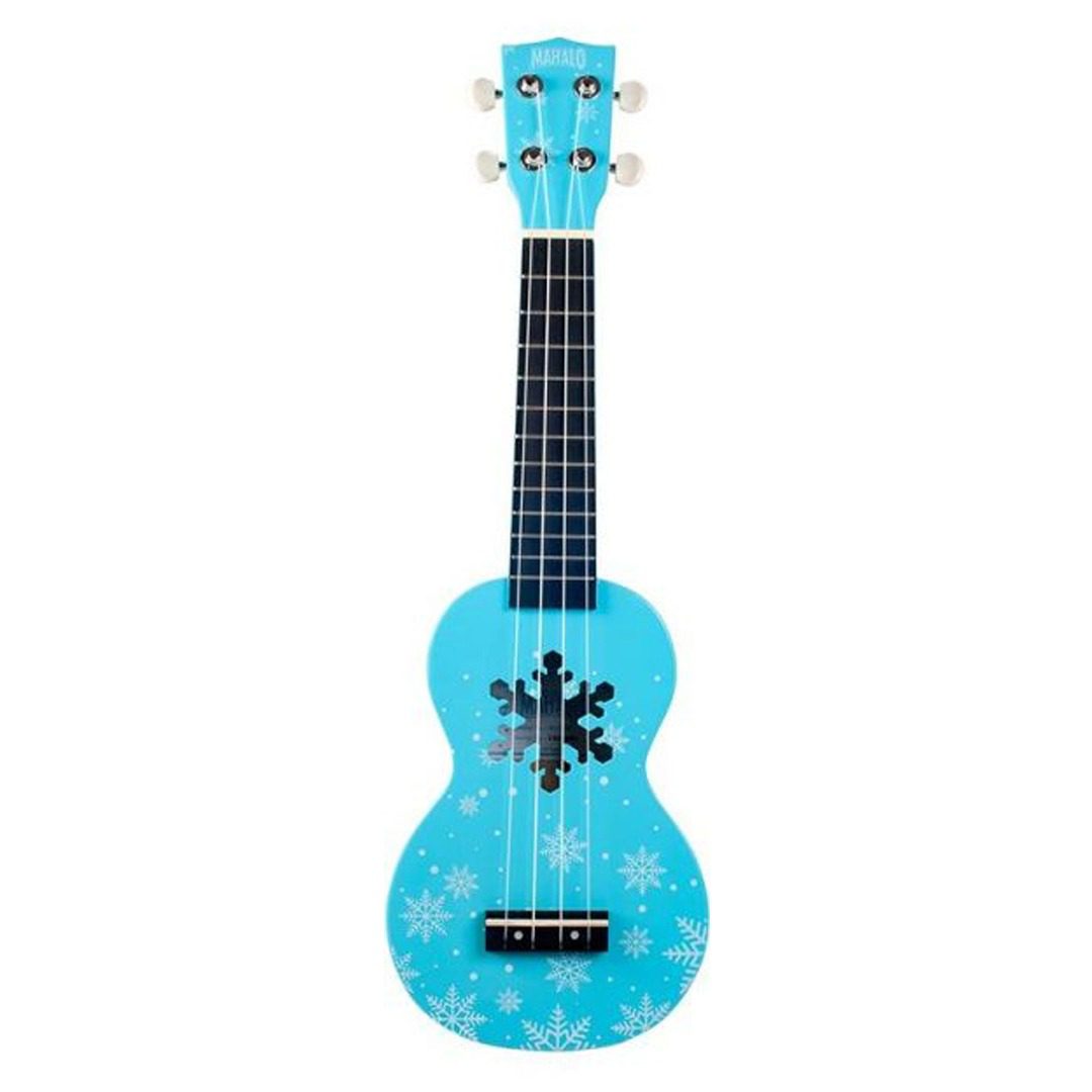 Mahalo Soprano Ukulele Snowflake