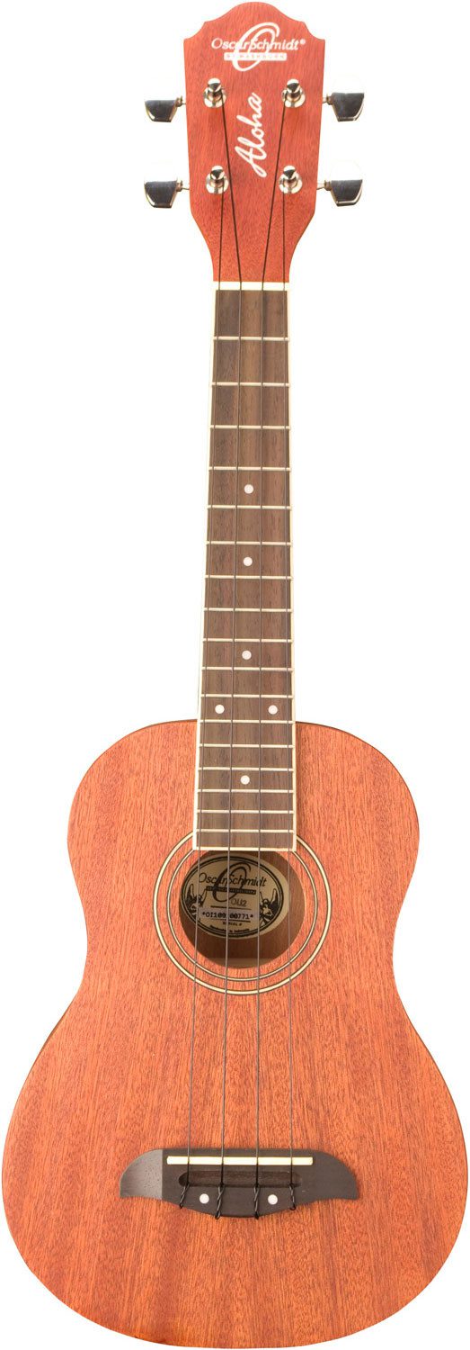 Oscar Schmidt OU2-A-U Concert Ukulele Satin Mahogany