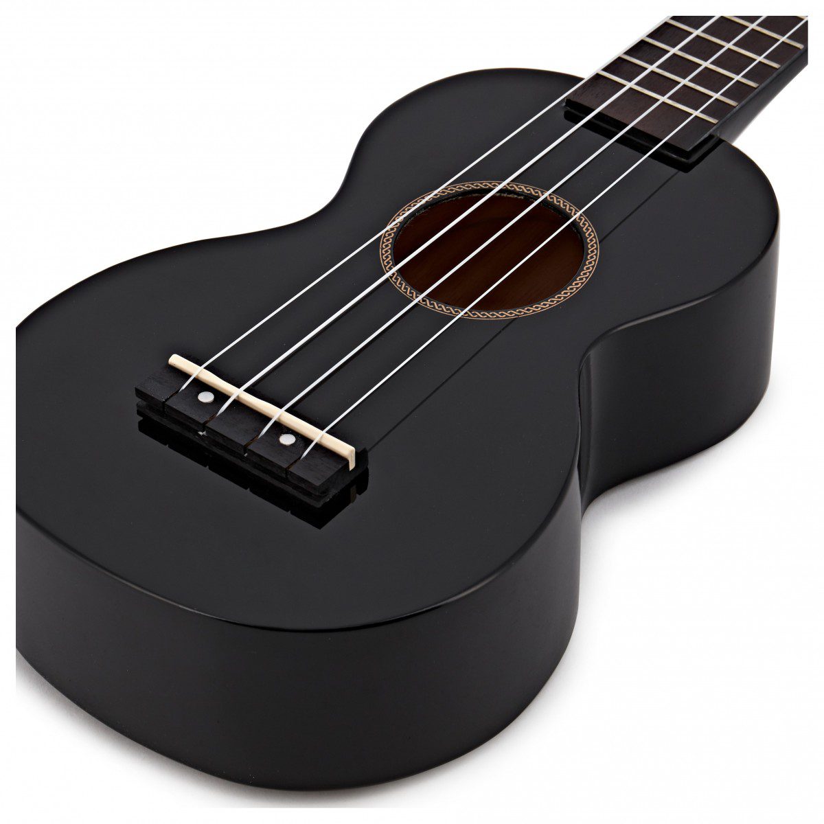 Mahalo Rainbow soprano ukulele Black